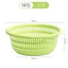 Cesta lavadora de verduras para cocina, cuenco escurridor, juego de plástico, cuenco lavador de frutas, cesta de almacenamiento para fregadero, vajilla, cuenco lavador de verduras, cesta lavadora de arroz