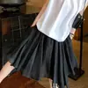 Falda Midi de Lino Estampado Japonés Pintado a Mano para Mujer Verano Cintura Alta Línea A Holgada Falda Midi Nueva Llegada Verano 2026