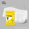 Hotel de Alojamiento Familiar Kit de Cuidado de Cepillo de Dientes Ropa de Cama Sucia Sábana Desechable de Viaje Colcha Cama Tres o Cuatro