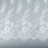 Tela de Encaje de Pestañas de 150 cm Vestido de Novia Accesorio de Moda para Mujer Tejido de Punto por Deformación de Nylon Encaje de Punto por Deformación de Nylon