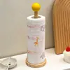 Suporte para Papel Toalha de Cozinha, Cabide para Pano Descartável Preguiçoso, Suporte para Rolo de Papel, Suporte para Filme Plástico, Suporte para Pano Descartável, Suporte para Rolo de Papel de Cozinha