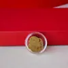Adesivo de Celular Dourado do Ano da Ovelha Ouro Puro 999, Riqueza e Fortuna, Paz e Alegria, Mercadorias para Transmissão ao Vivo e Venda na Rua
