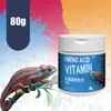 Polvo de aminoácidos, vitaminas, sabor a fruta, con D3, minerales y calcio para reptiles