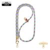 Cordão Original para Celular Longo 8mm Mosquetão de Montanhismo Transversal Ajustável Outdoor Elegante Dourado Escalada Corda Trançada