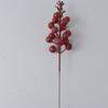 Decorações de Natal 15 cabeças floco de neve piscando cortes de frutas frutas artificiais cordão conjunto de bagas decoração guirlanda acessórios para árvore de Natal