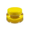 Fornecido diretamente pelo fabricante: Frasco de Máscara Labial, Pote de Creme, 15g Polpa de Fruta Hidratante Tampa Plástica PP, Almofada de Puxar Manual, como Frasco Vazio Spray Interno