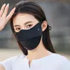 Mascarilla de Protección Solar de Seda de Hielo Tridimensional Anti-UV, Mascarilla Bucal de Malla Transpirable, Mascarilla de Protección Solar para Ojos para Deportes de Verano y Ciclismo