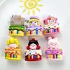 Accesorios de Resina Cara Brillante Figura de Pastel Pegamento en Crema Hecho a Mano DIY Funda para Teléfono Móvil Pasador Tocado Vaso de Agua Flor para Zapatos Joyería