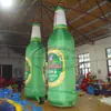 Exterior grande móvil inflable botella de cerveza inflable 5 m cabeza de locomotora modelo inflable costura modelo inflable procesamiento personalización