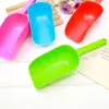 Cuchara de plástico para arroz para uso en la cocina, adecuada para palomitas de maíz, semillas, frutas secas, arroz, harina, cuchara para hielo para tiendas de té con leche, pala para tierra y arena