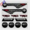 Adecuado para Pegatina Decorativa de Carrocería Escudo TRD Toyota Marca Impermeable UV Pegatina de Modificación para Ventana de Coche Motocicleta Portón Trasero