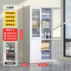 Archivero metálico de cinco secciones, gabinete multi-nivel para documentos con cerradura, gabinete para comprobantes financieros, gabinete de archivo para oficina
