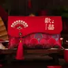 Envelopes Vermelhos Especiais para Casamentos, Envelopes Vermelhos de Casamento de Dez Mil Yuan, Taxa de Troca para Cerimônia de Casamento, Carteira de Presente, Envelope Vermelho