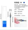 Cabeça de Moagem Pré-Tratamento para Remoção de Esmalte, Especializada em Remover Pele Morta Sem Danificar a Leito da Unha, Cabeça de Moagem de Aço Tungstênio para Salões de Unhas, Diâmetro da Haste de 2,35 mm