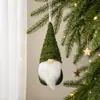 1 Pieza Decoraciones Navideñas Mingguan Creativo Colorido Tejido Hombre Viejo Sin Rostro Navideño Adorno Colgante Gnomo Colgante Decoración