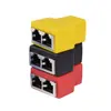 Conector de Cable de Red de Tres Vías Personalizado Cabezal de Red Cabezal de Conversión Uno a Dos Divisor RJ45 Puerto de Transmisión PCB 8P8C