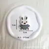 Boneca de Tecido Coelho Fofo de Pelúcia Desenho Animado Acessórios DIY Coração Joias Bolsa Broche de Boneca Acessórios Que Fazem Barulho