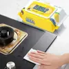 Toallitas húmedas para cocina del hogar, paño de limpieza especial para campanas extractoras, removedor de grasa pesada, paño de limpieza, papel absorbente de aceite, toallitas húmedas removedoras de aceite y manchas