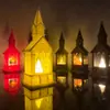 Lanterna de Natal de Novo Produto Transfronteiriça Vela Eletrônica LED Suporte de Vela Luz Noturna Presente Criativo Lanterna Kongming Eletrônica Pequena