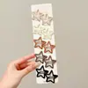 Pinzas para el pelo de cuero con forma de estrella y nube para niñas, Pinzas Bb dulces y geniales para flequillo y cabello lateral, Accesorios para el pelo para niñas