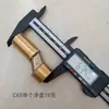 Grifo Mezclador de Ducha de Pie Extendido de Cobre Spot Conexión de Grifo de Bañera de Diámetro Variable Esquina Más 6 Puntos a 4 Puntos