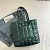Bolsa de Algodón Nueva para Otoño e Invierno Bolsa para Mujer Gran Capacidad Bolsa de Viaje Casual Bolso de Hombro Ligero de Nicho Bolso Tote