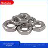 Porca fina hexagonal de aço inoxidável 304 GB6172M3M4M5M6M8M10M12M14M16 porca fina de rosca grossa