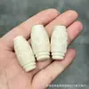Acessório Artesanal Fruta de Carvão Ivory Natural Grelhada, Ursinho Pequeno Torrada Pulseira DIY Feita à Mão, Joia da Moda