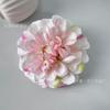 Lasaña artificial rica crisantemo flor de fragancia oscura cabeza de flor flor accesorios hechos a mano decorativos diy accesorios para el cabello