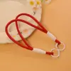 Cuerda de Muñeca Tejida Fuerte Duradera de Dopamina Cuerda de Mano Antiperdida Llavero Multifuncional Cordón para Llaves Accesorio Creativo