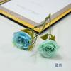 Fio de flor rosa feliz decoração de casa flor de seda arranjo de flores de casamento cocar de minoria étnica grampo de cabelo fabricação de flores caixa de flores com flores