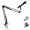 Soporte Universal Ajustable para Brazo de Transmisión en Vivo Cross-Border Nb35, Soporte de Escritorio para Teléfono, Tablet, Micrófono con Parabrisas