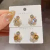 Pendientes Exquisitos y Compactos de Perla y Circonita para Mujer, Diseño Estilo Coreano, Pendientes Elegantes y de Moda de Celebridad de Internet, Pendientes de Nicho y Versátiles