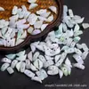 Jadeíta natural a granel pequeno lingote contas soltas acessórios DIY pulseira tecida à mão colar tornozeleira corrente de cintura material de pingente