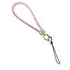Lanyard para teléfono móvil popular transfronterizo, cadena de muñeca, lanyard de lujo con diamantes de imitación, cuerda de mano corta de alta gama nueva con incrustaciones de diamantes, cuerda antipérdida