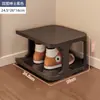 Alquiler de apartamento pequeño, zapatero de estilo columna, organizador de zapatos de varias capas para la entrada del hogar, estante de almacenamiento de plástico simple para dormitorios