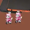 Tapón de Polvo para Teléfono Móvil Gato Rosa Popular de Ciclismo Transfronterizo, Compatible con Android Tipo-C