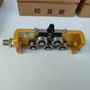 Endireitador de Arame para Capuz de Soldagem, Corretor, Dispositivo de Endireitamento, Robô de 5 Rodas Montado em Capuz Endireitador de Tubo Alimentador de Arame Yaskawa Otc