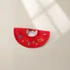 Toalla de Saliva Grande Estilo Año Nuevo Cuatro Estaciones Bordada Babero Giratorio 360 Grados para Bebé Niño y Niña Babero para Recién Nacido