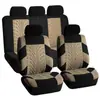 Cojín y Funda Transpirables para Asiento de Coche Todo Incluido para Todas las Estaciones, Decorado con Dibujo de Llanta, Ventilado, Estilo Europeo, Americano y Ruso con Ribete