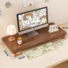 Organizador de escritorio, soporte para computadora de escritorio, elevador de monitor, base para pantalla de visualización, soporte de escritorio