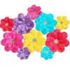 10 Juegos Decoración de Flores de Papel Mexicano, Pared DIY Tablón de Anuncios Festivo Flores de Papel Hechas a Mano 3D Decoración de Fondo
