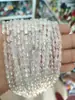 Cuentas sueltas de colores electroplateadas nuevas, hilo de cuentas, cristal de vidrio artificial color AB, cuentas de oliva, cuentas ovaladas, materiales para joyería DIY
