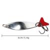 Venta al por mayor de fábrica Señuelo Cebo 5.4G/6Cm Anzuelo Único Tipo Cuchara Minnow Señuelo Spinner Pesca Artificial Señuelo Spinner