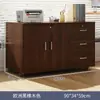 Gabinete de Oficina de Madera con Cerradura, Gabinete Móvil de Almacenamiento, Gabinete de Cajones con Ruedas, Almacenamiento Debajo del Escritorio, Gabinete de Almacenamiento, Gabinete para Documentos