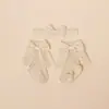 Set de Diadema y Calcetines Cortos para Bebé de Amazon, Diadema Infantil de Nylon Jacquard Suave, Diadema Protectora para Fontanela de Bebé