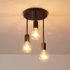 Luminária de Teto Simples Transfronteiriça Amazon com Três Lâmpadas para Sala de Jantar, Quarto, Escritório, Sala de Estar, Luminária Pendente Criativa, Luminária de Escada, Luminária Pendente