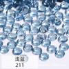 Fábrica celular faça você mesmo strass unha strass comércio internacional cristal vidro broca de unha plana diamante plano