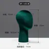 Estante para Sombreros de Tienda de Ropa, Cabeza de Maniquí Soporte de Exhibición para Mostrar Accesorios, Bufandas, Pelucas y Pinzas Negras Pequeñas, Collares