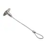 Cabide de cabo de aço, cabide de disco, cabide móvel, cabide de vidro, acessórios para pendurar quadros, peças de acrílico para pendurar outdoors